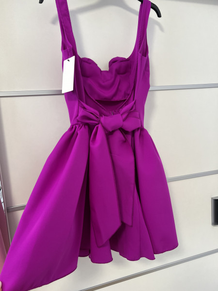 Rochie Iris Roses Magenta - Img 2