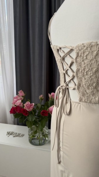 Rochie Karina Champagne - Img 4