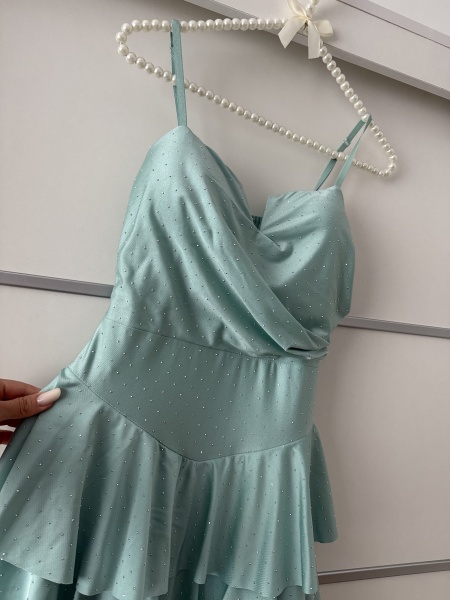Rochie Mirabela Crystal Menthol - Img 3
