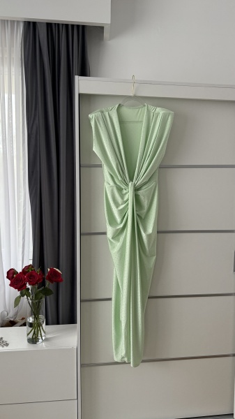 Rochie Modelatoare Bella 2 Crystal Lime - Img 3