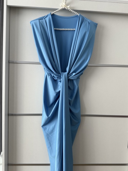 Rochie Modelatoare BELLA 2 Sea Blue - Img 2