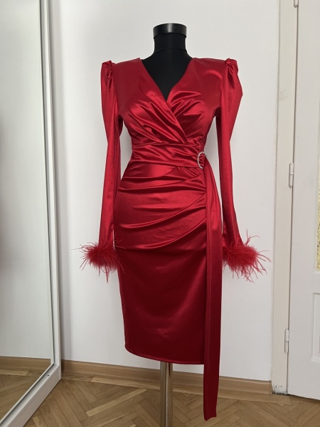 Rochie Sara Red - Img 4