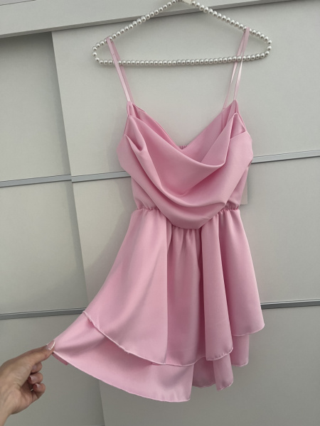 Salopeta Sofia Baby Pink - Img 2
