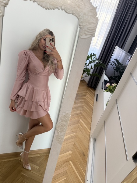 Rochie Barbie 2 Crystal Light Pink - Img 3
