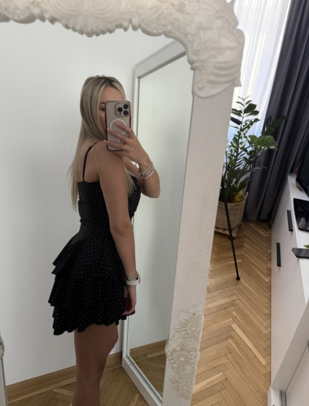 Rochie Mirabela Crystal Black