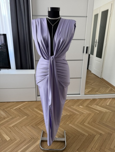 Rochie Modelatoare BELLA 2 Lila - Img 3