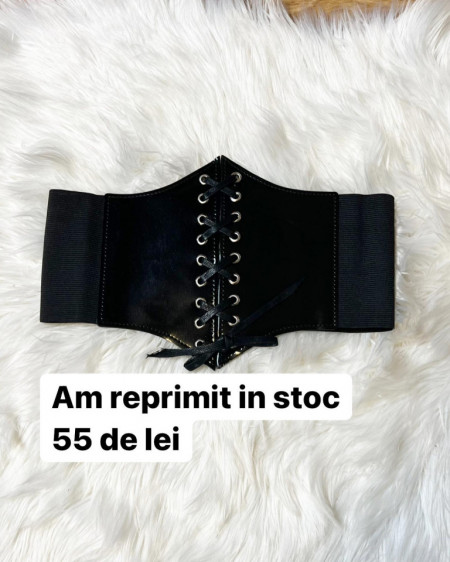 CORSET NEGRU LUCIOS - Img 2