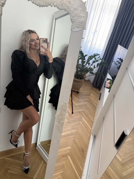 Rochie Barbie 2 Crystal Black