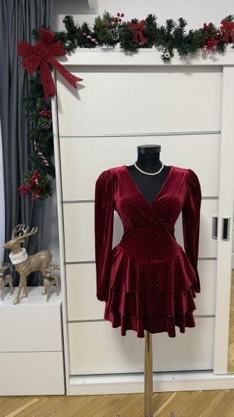 Rochie Barbie Crystal C Cherry - Img 2