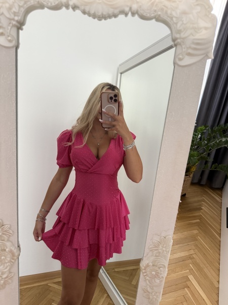 Rochie Barbie Crystal Pink