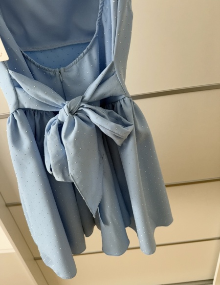 Rochie Iris Baby Blue Crystal - Img 3
