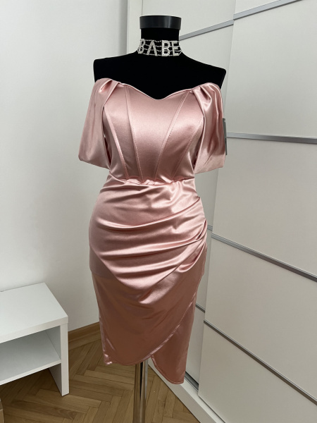 Rochie Iris Corset Light Pink - Img 2