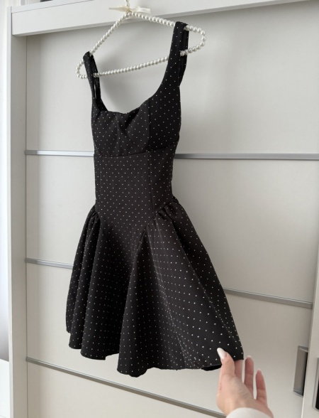 Rochie Iris Crystal Black - Img 2