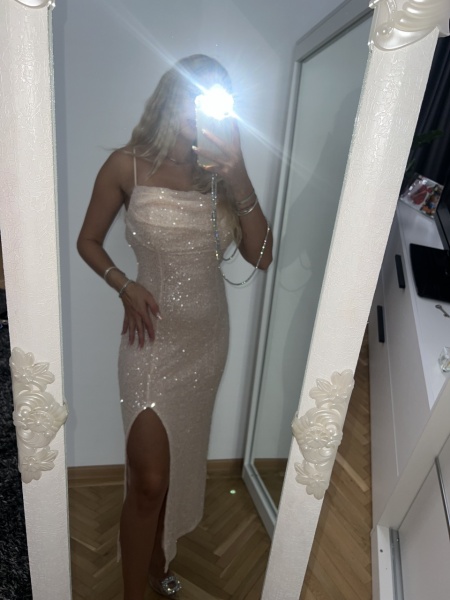 Rochie Maria Champagne - Img 2