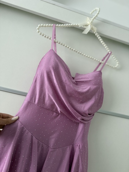 Rochie Mirabela Crystal lila - Img 2