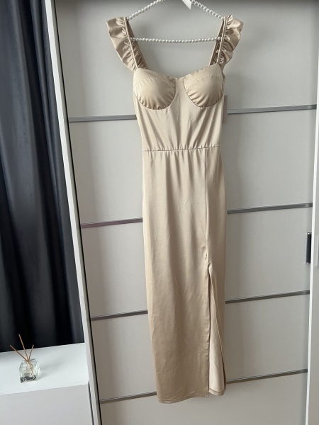 Rochie Mirela Champagne