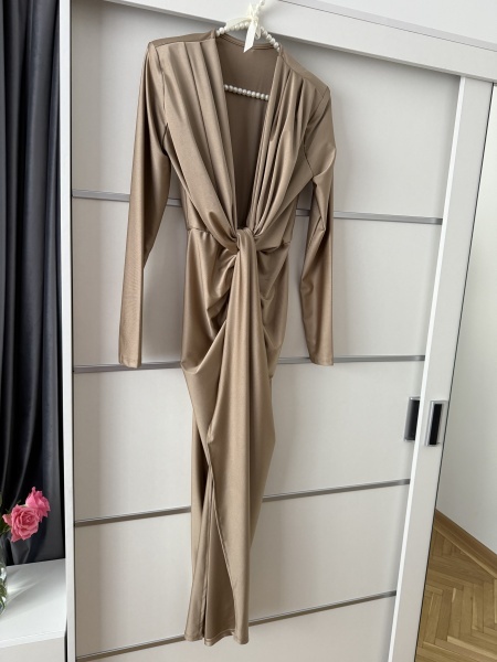 Rochie Modelatoare BELLA Espresso - Img 2