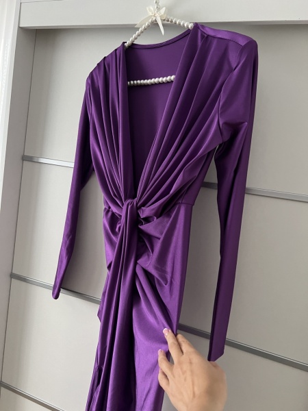 Rochie Modelatoare BELLA Purple - Img 2