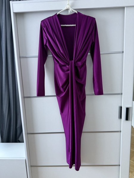Rochie Modelatoare BELLA Royal Purple - Img 2