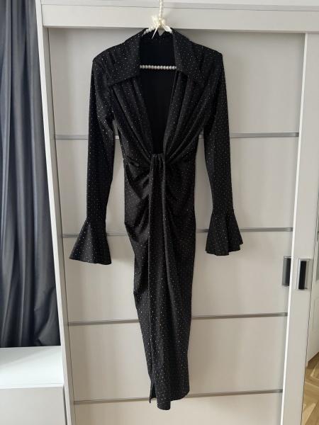 Rochie Modelatoare BELLA V Crystal Black - Img 2