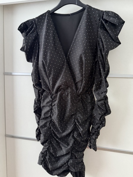 Rochie Yssa Crystal Black - Img 2