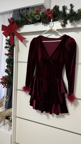 Rochie Barbie Luxury Cherry - Img 2
