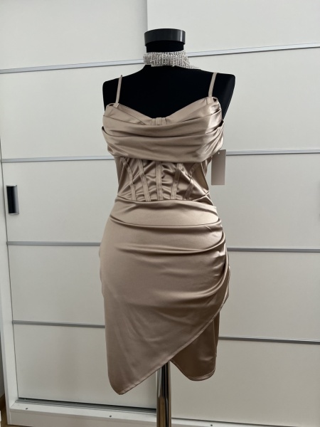 Rochie Irina Champagne