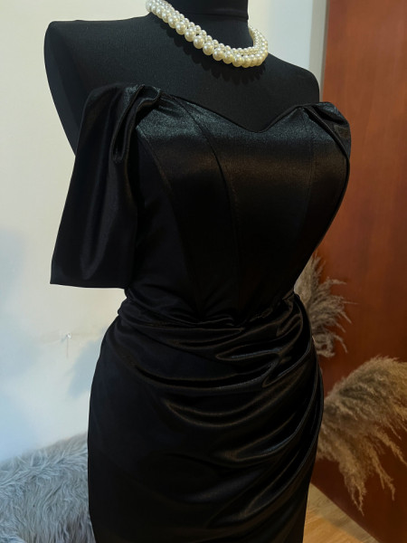 Rochie Iris Corset Black - Img 2