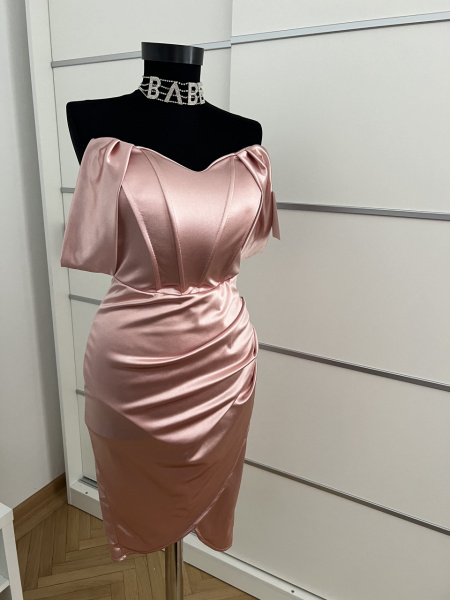 Rochie Iris Corset Light Pink - Img 3