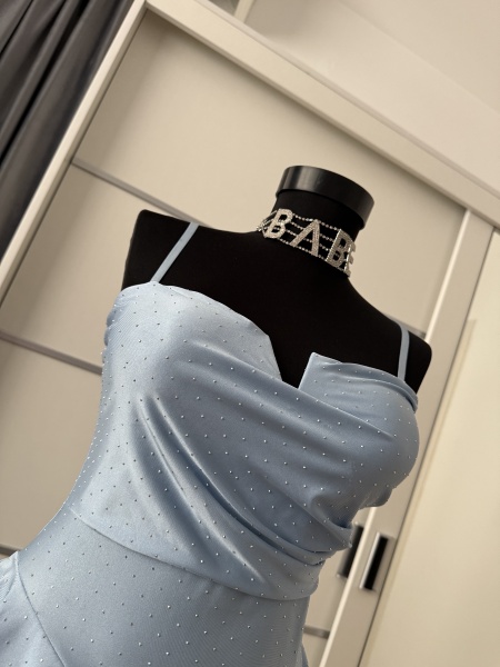 Rochie Mirabela Crystal Baby Blue - Img 3