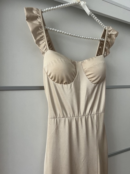 Rochie Mirela Champagne - Img 2