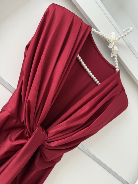 Rochie Modelatoare BELLA 2 Cherry - Img 4