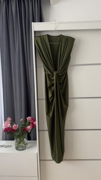 Rochie Modelatoare Bella 2 Crystal Olive - Img 2
