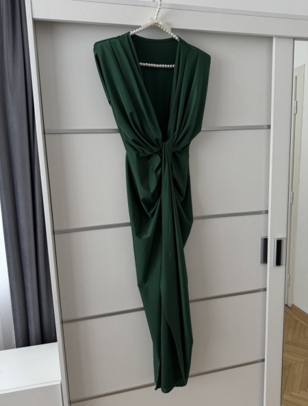 Rochie Modelatoare BELLA 2 Green - Img 2