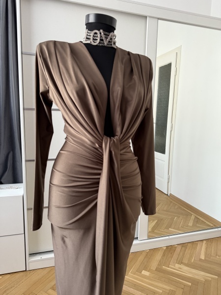 Rochie Modelatoare BELLA Latte - Img 6