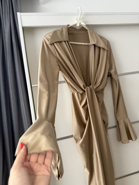 Rochie Modelatoare BELLA V Espresso - Img 2