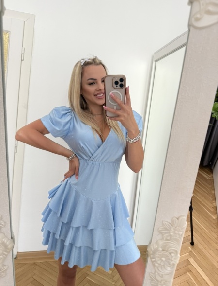 Rochie Barbie Crystal Baby Blue