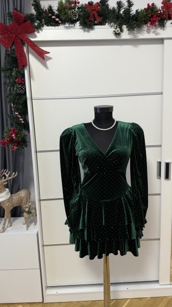 Rochie Barbie Crystal C Green - Img 2