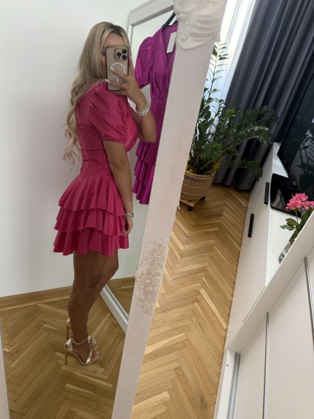 Rochie Barbie Crystal Pink - Img 3