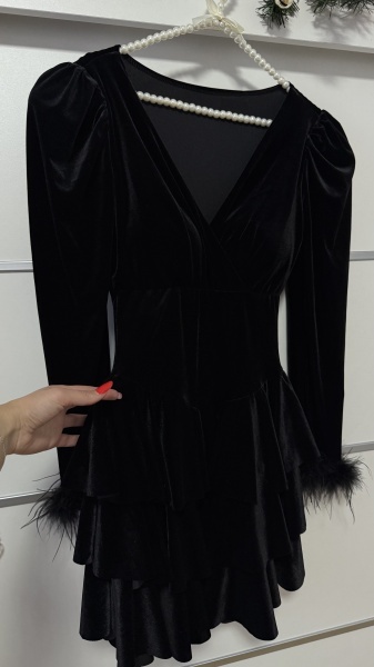 Rochie Barbie Luxury Black - Img 2