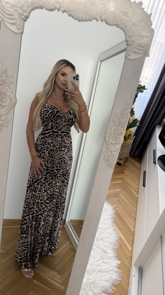 Rochie Ella Animal Print - Img 3