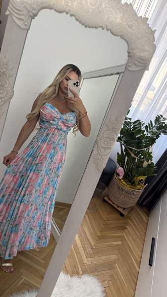 Rochie Flower Baby Blue - Img 2