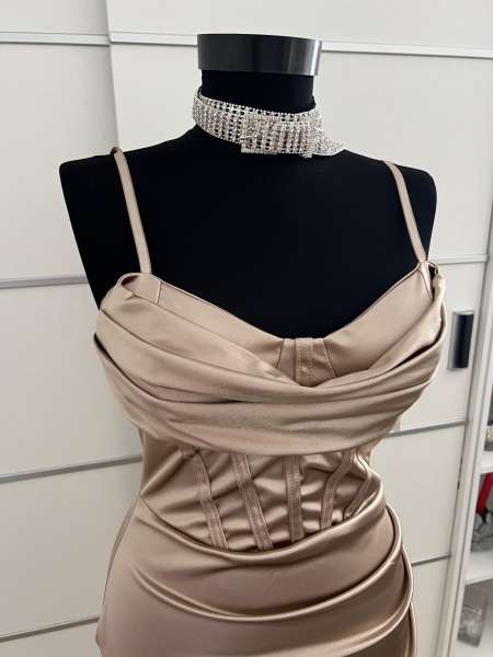 Rochie Irina Champagne - Img 2