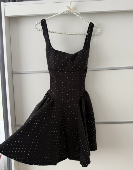 Rochie Iris Crystal Black - Img 4