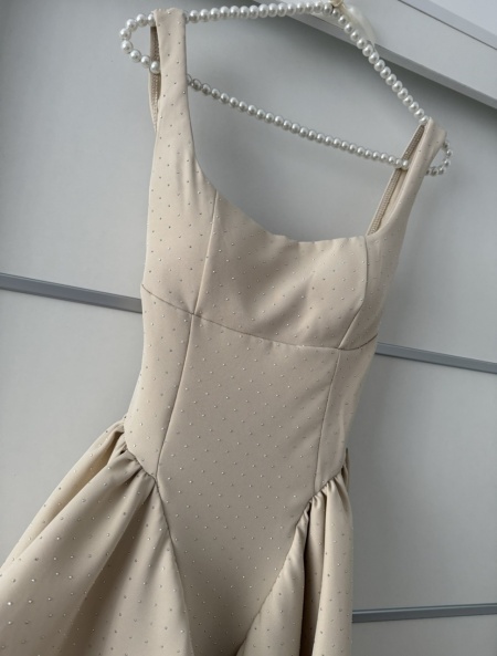 Rochie Iris Crystal Champagne - Img 2