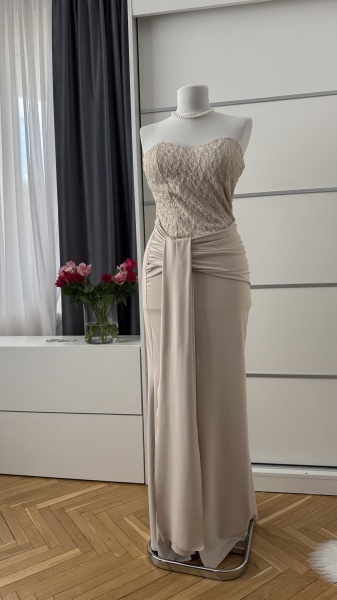 Rochie Karina Champagne - Img 2