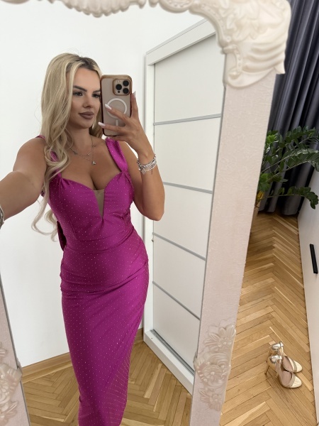 Rochie Melinda Magenta