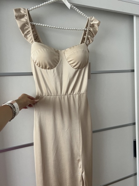 Rochie Mirela Champagne - Img 3