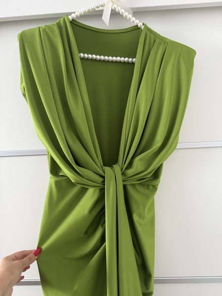 Rochie Modelatoare BELLA 2 Avocado - Img 3
