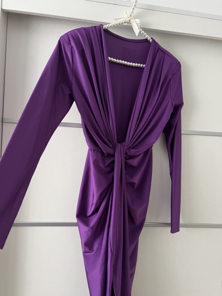 Rochie Modelatoare BELLA Lila - Img 4